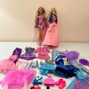 Jewel Girl and Cali Girl Barbie Lot